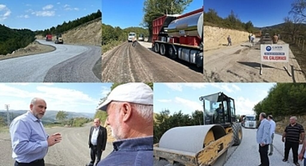 Başkan Sandıkçı: İlçemize modern yollar kazandırıyoruz