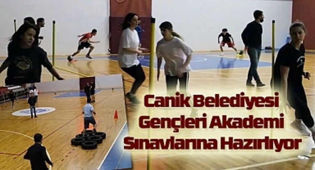 Canik Belediyesi Gençleri Akademi Sınavlarına Hazırlıyor