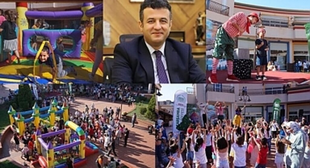 Çarşamba Belediyesi'nden çocuklara özel eğlence