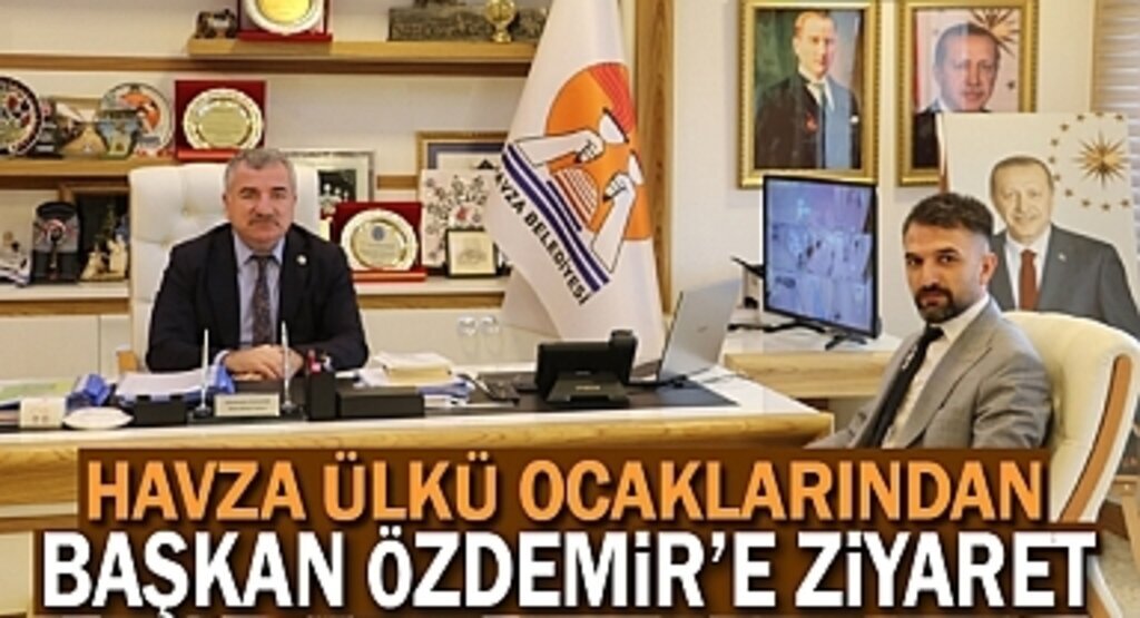 Havza Ülkü Ocaklarından Başkan Özdemir’e ziyaret