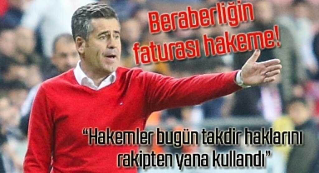 Hüseyin Eroğlu: Puan kaybettiğimiz için üzgünüz
