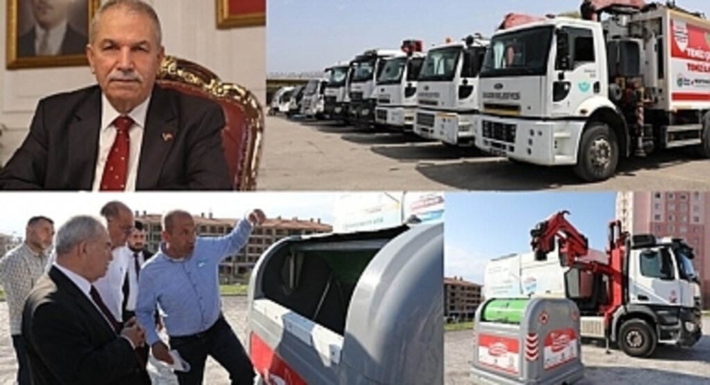 İlkadım Belediyesi'nden çevreci çöp konteynerleri
