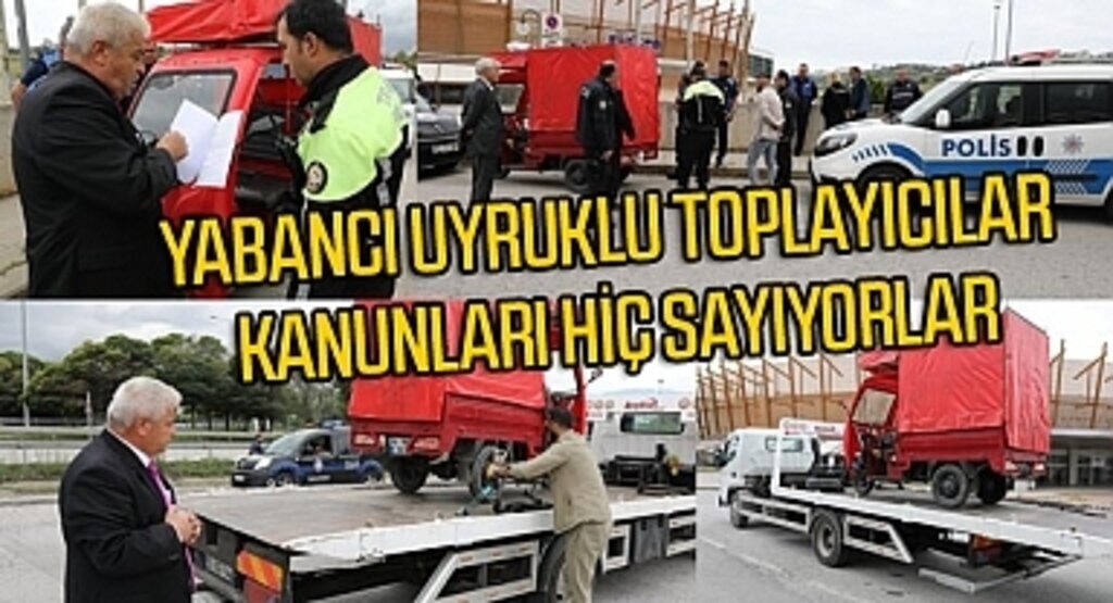 İlkadım'da yetkisiz atık toplayanlara fırsat verilmiyor