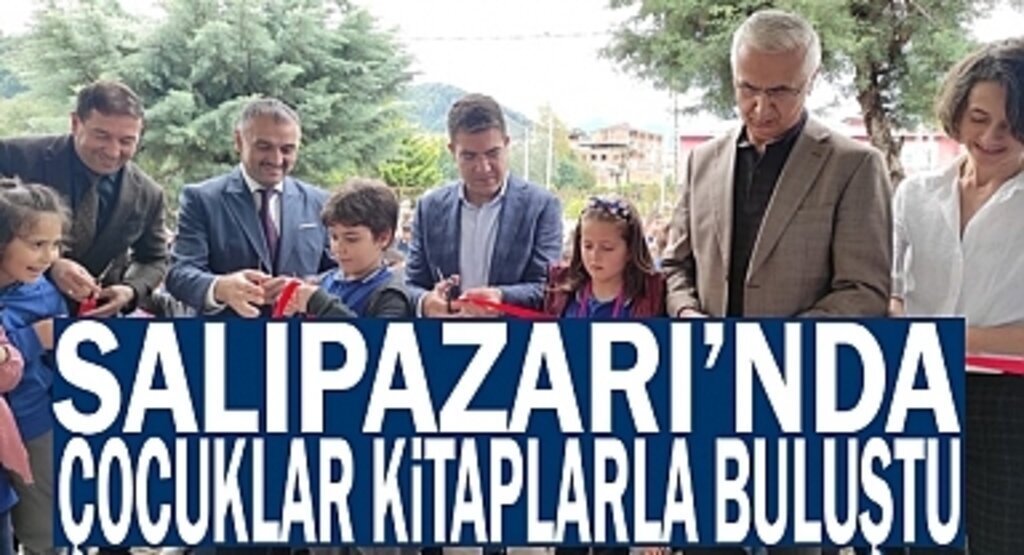 Salıpazarı’nda Çocuklar Kitaplarla Buluştu