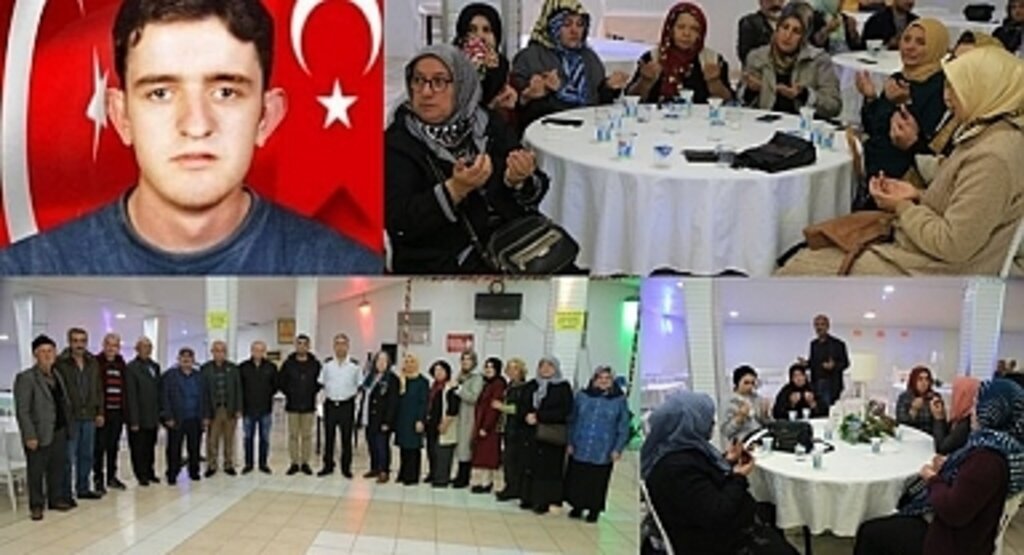 Şehit Hüseyin Var şehadetinin sene-i devriyesinde dualarla yad edildi