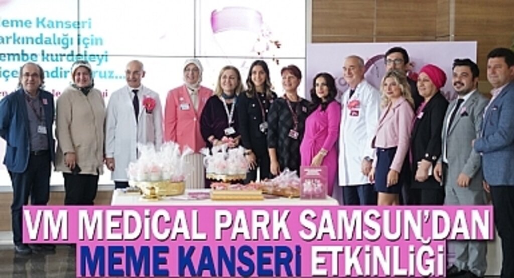 VM Medical Park Samsun'dan Meme Kanseri Etkinliği