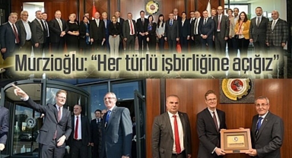 Büyükelçi Meyer-Landrut'tan Samsun TSO'ya ziyaret