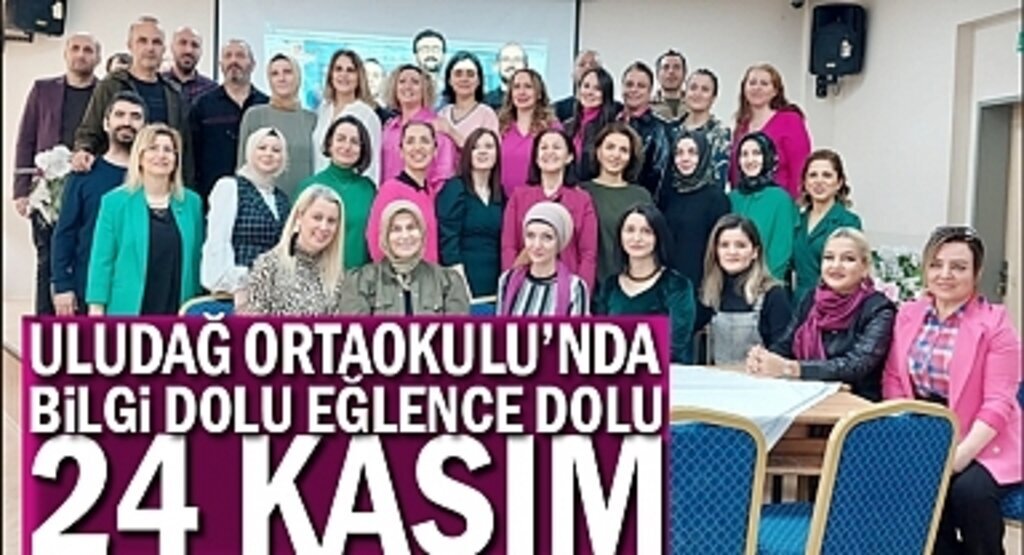 Canik Uludağ Ortaokulu'nda Öğretmenler Günü Coşkuyla Kutlandı
