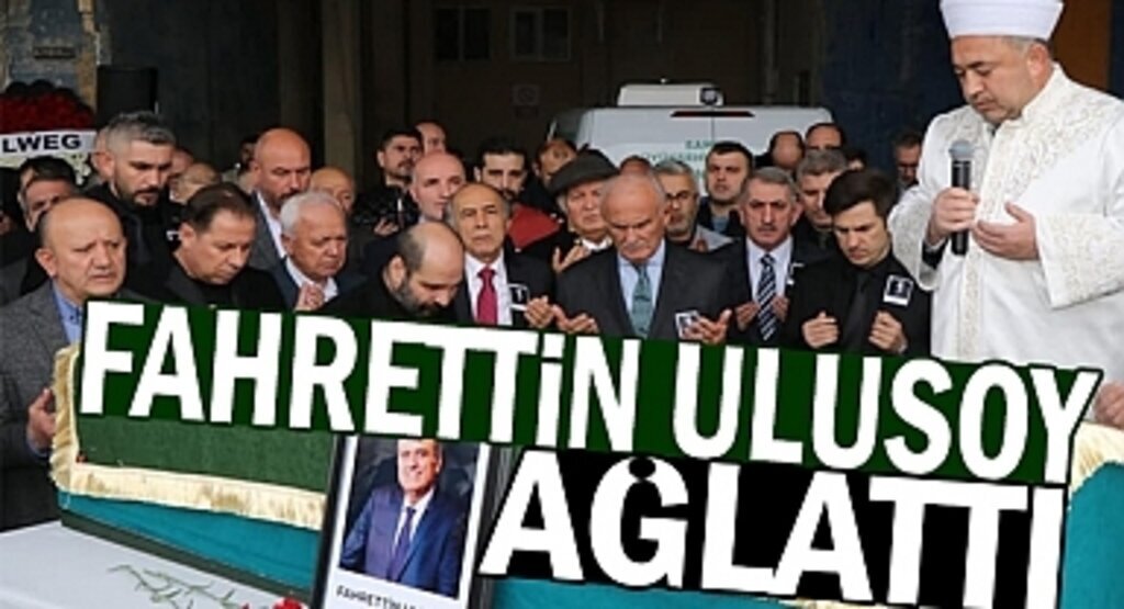 Fahrettin Ulusoy son yolculuğuna dualarla uğurlandı