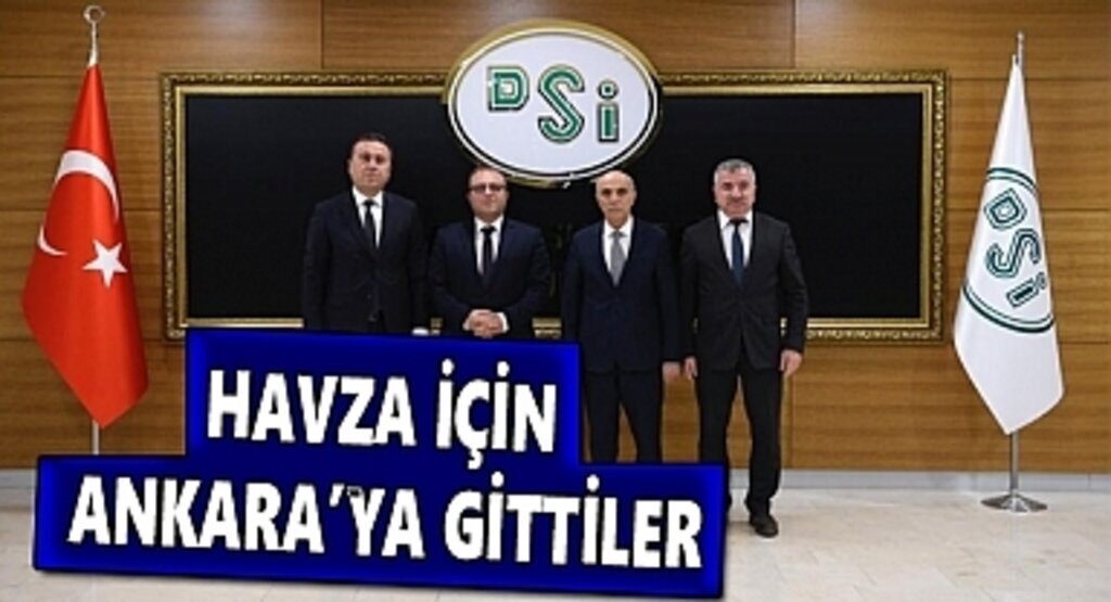 Havza İçin Ankara’ya Gittiler