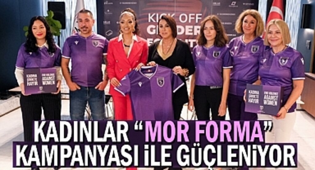 Kadınlar Mor Forma Kampanyası İle Güçleniyor