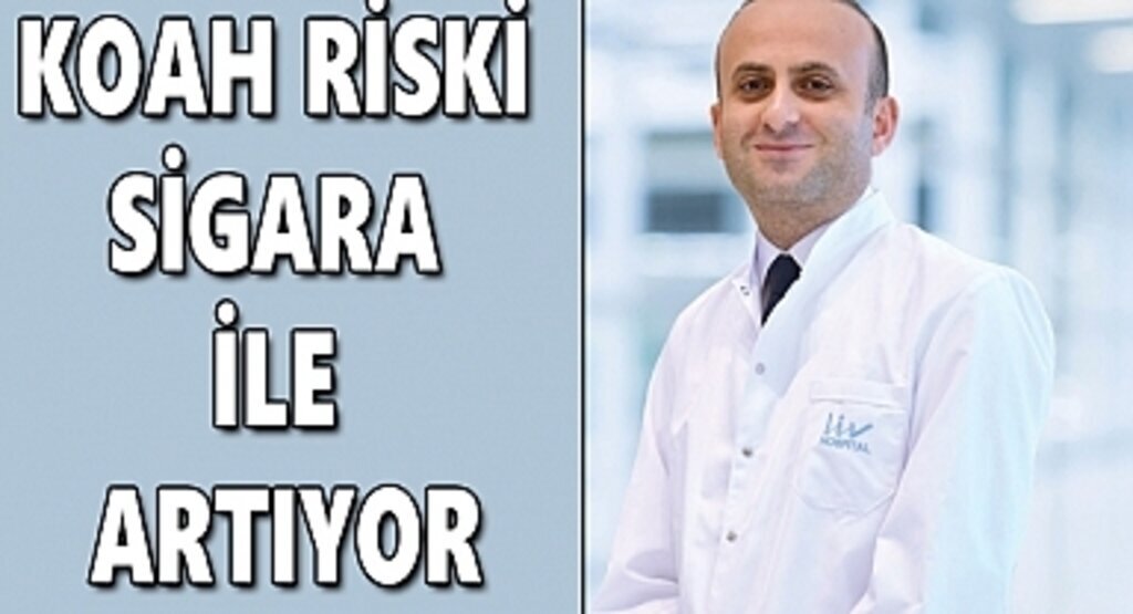 KOAH riski sigara ile artıyor