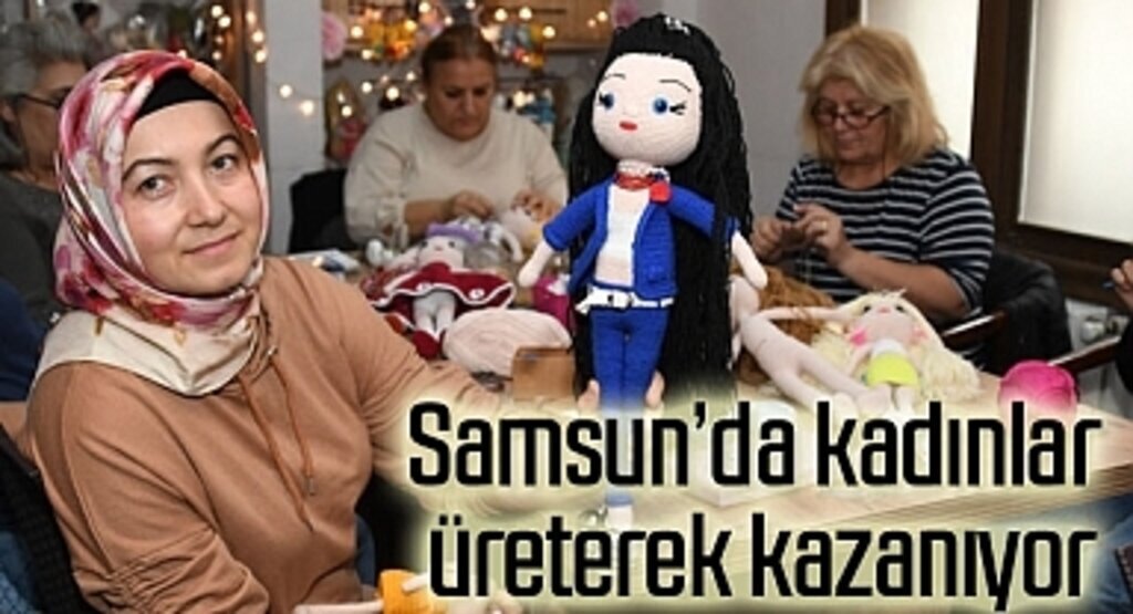 Samsun'da kadınlara amigurumi örgü organik bebek kursu