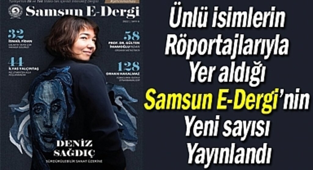Samsun E-Dergi Türkiye'nin marka dergisi oldu