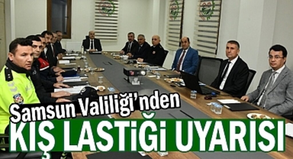  Şöförlere Kış Lastiği Uyarısı