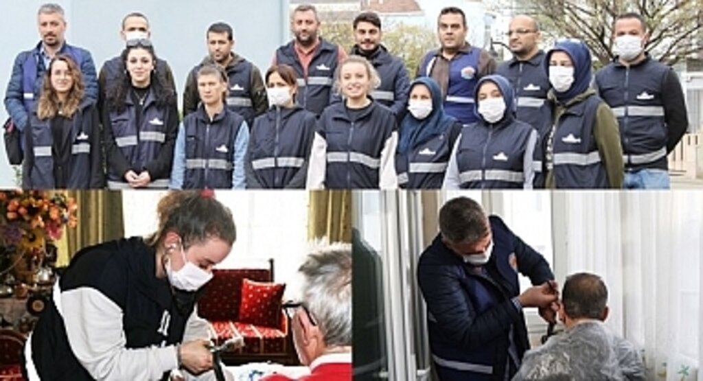 Atakum Belediyesi 'Evde Destek'le dayanışmayı büyütüyor 