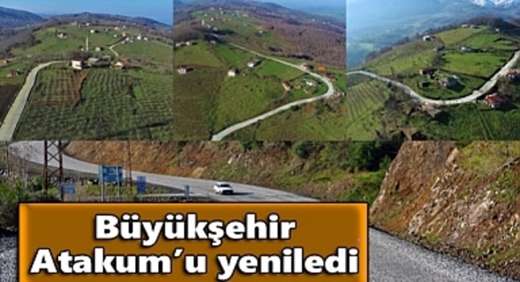 Büyükşehir, Atakum’u yeniledi