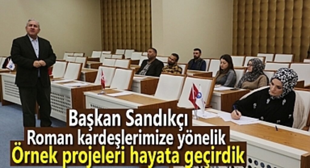 Canik Belediyesi personelleri Proje Döngüsü Eğitimi’ni tamamladı.
