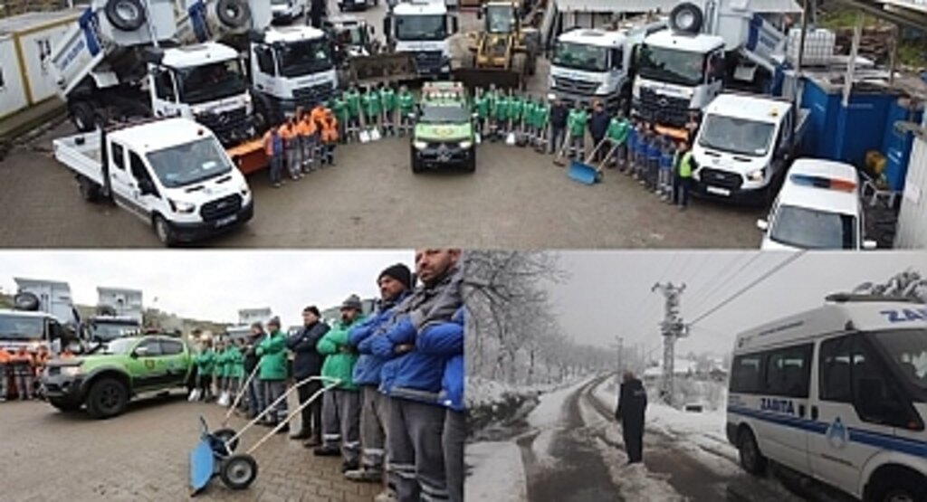 Canik Karla Mücadele İçin Hazır