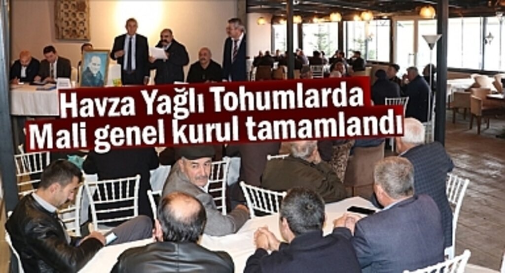 Havza Yağlı Tohumlarda mali genel kurul tamamlandı