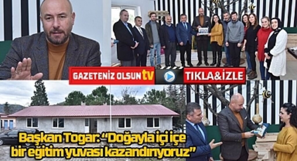 Tekkeköy'ün ilk tabiat okulunda çalışmalar sürüyor