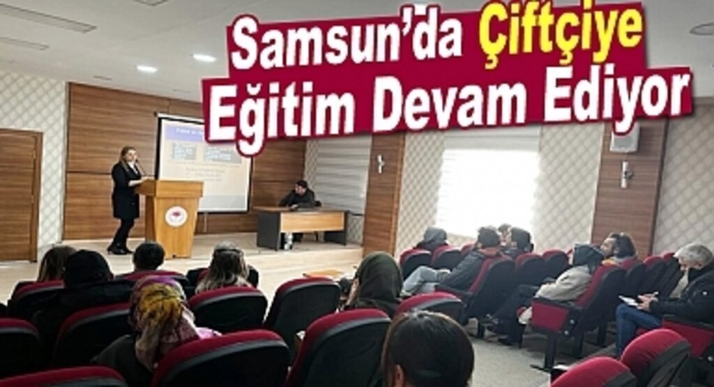 Büyükşehir'den çiftçiye yönelik eğitim devam ediyor
