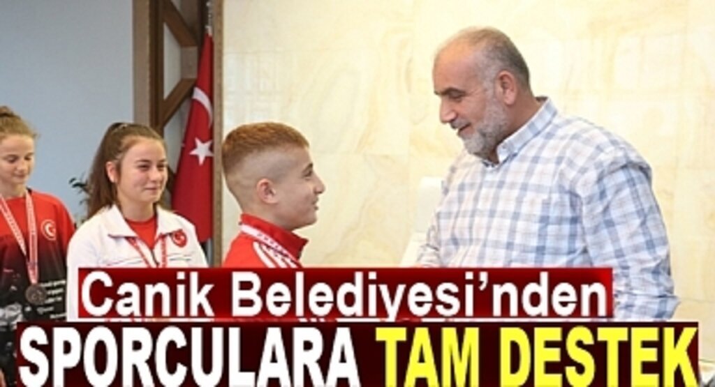 Canik Belediyesi'nden Sporculara Tam Destek 