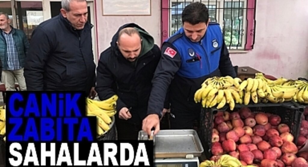 Canik Zabıtası Vatandaşlar İçin Sahada 