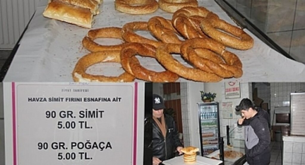 Havza'da simit 5 TL oldu! Samsun'da simit ne kadar?
