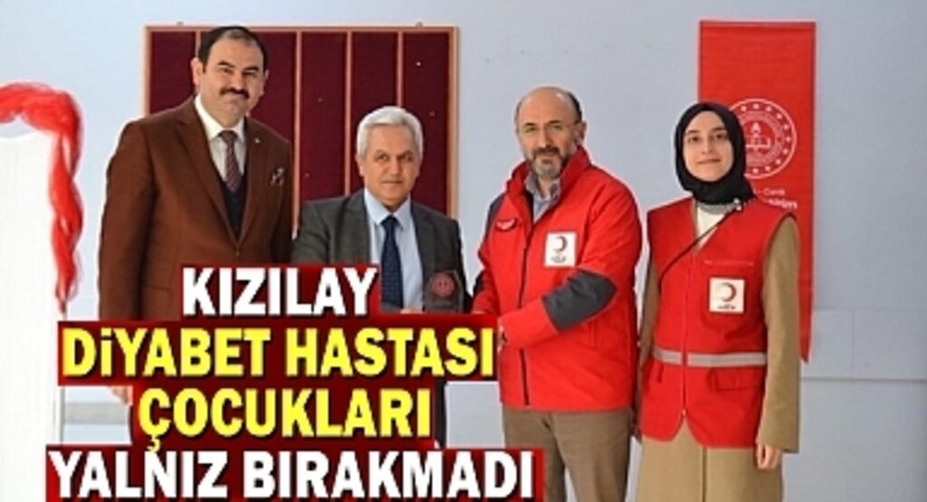  Kızılay Diyabet Hastası Çocukları Yalnız Bırakmadı