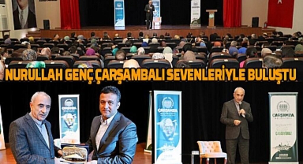 Nurullah Genç Çarşambalı sevenleriyle buluştu