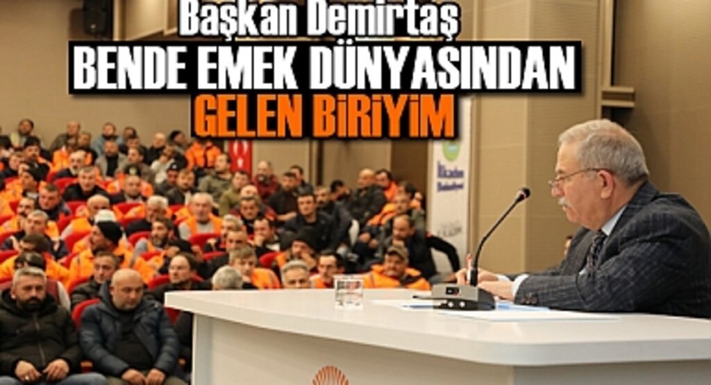 Başkan Demirtaş Temizlik İşçileriyle Bir Araya Geldi
