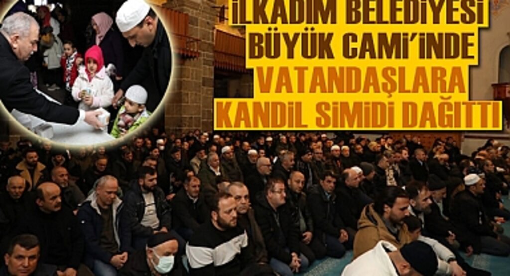 Başkan Demirtaş Vatandaşlara Kandil Simidi Dağıttı