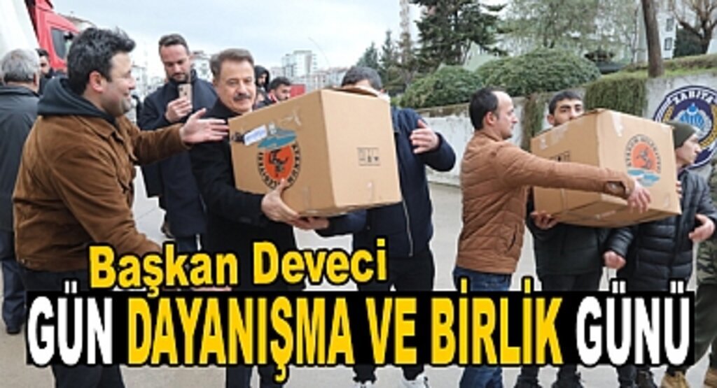 Başkan Deveci’den Kardeş Aileler için dayanışma çağrısı 