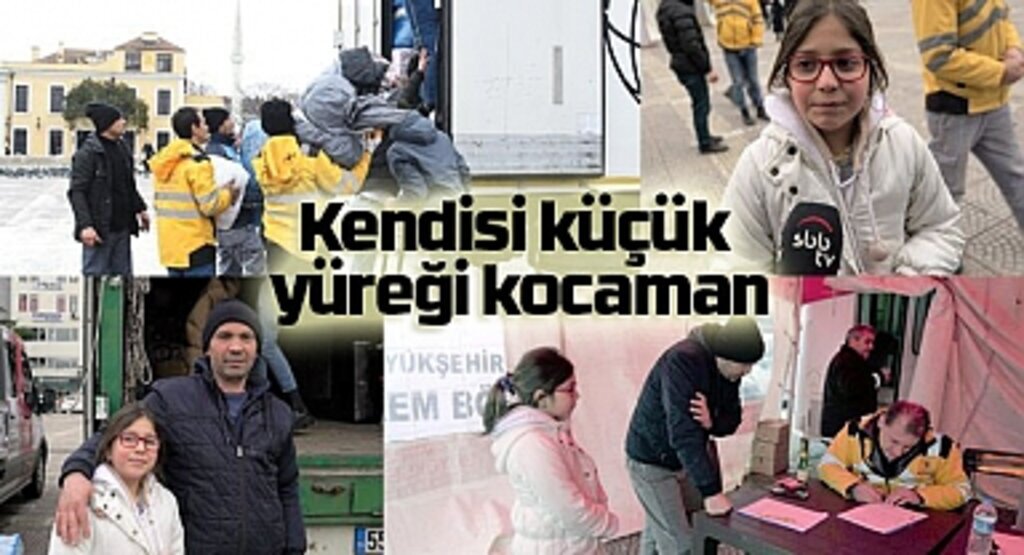 Biriktirdiği parayla depremzedelere battaniye aldı