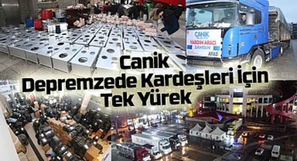 Canik Depremzede Kardeşleri İçin Tek Yürek 