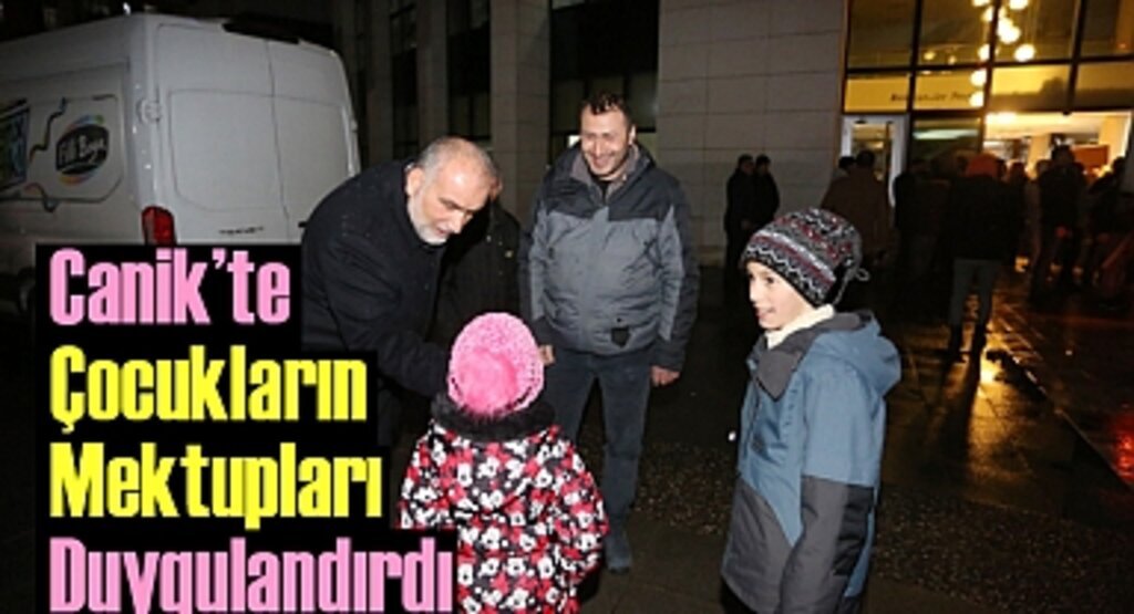 Canik'te Çocukların Mektupları Duygulandırdı