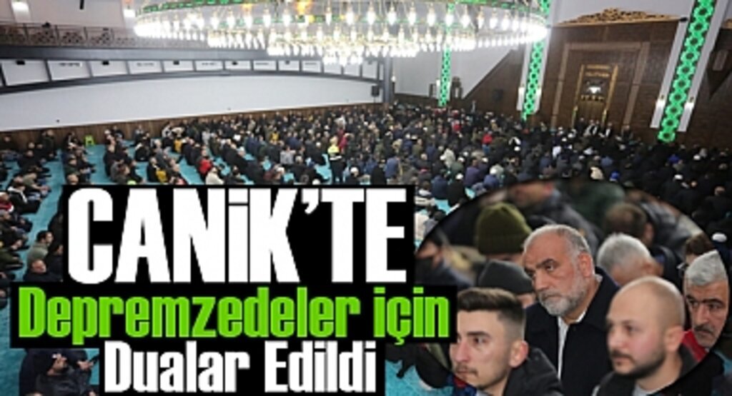 Canik’te Miraç Kandili Dualarla İdrak Edildi