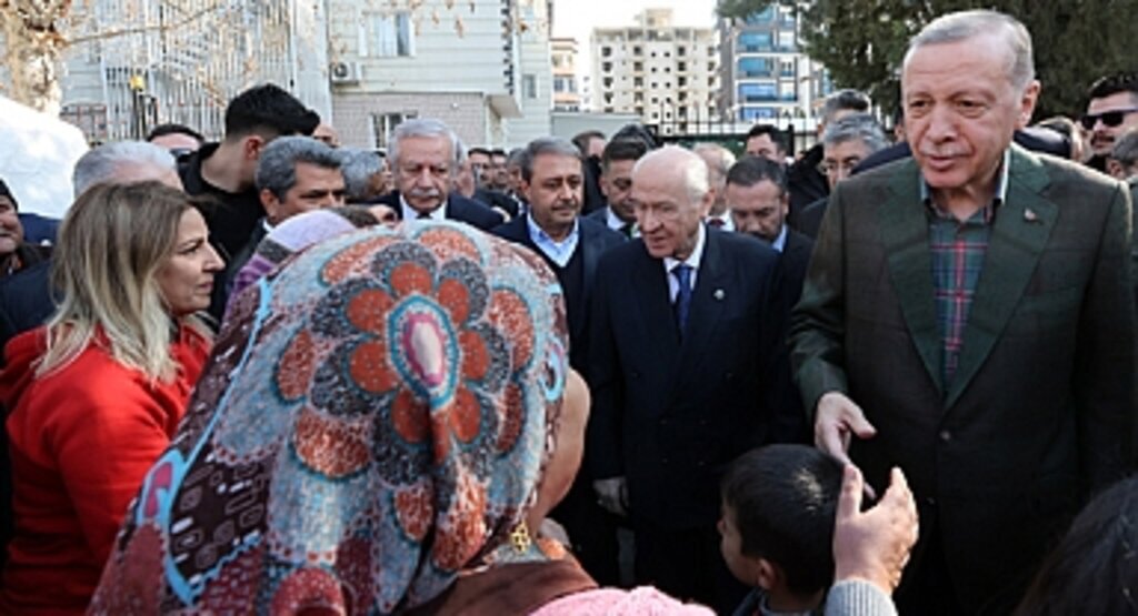 Cumhurbaşkanı Erdoğan ve MHP Lideri Bahçeli Osmaniye'de