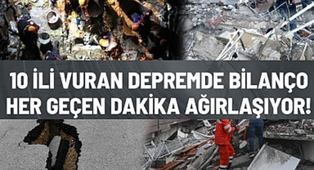 Cumhuriyet tarihinin en büyük ikinci depremi! Hayatını kaybedenlerin sayısı artıyor