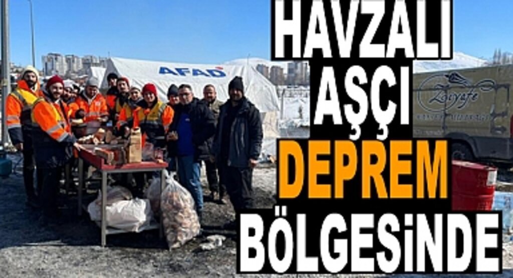 Havzalı Aşçı Deprem Bölgesinde