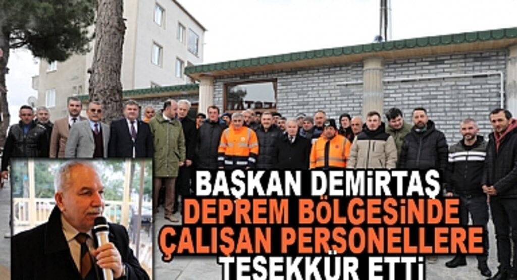 İlkadım'ın Yardım Ekibi Deprem Bölgelerinden Dönüş Yaptı
