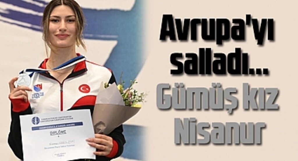 Nisanur Erbil Avrupa'yı salladı