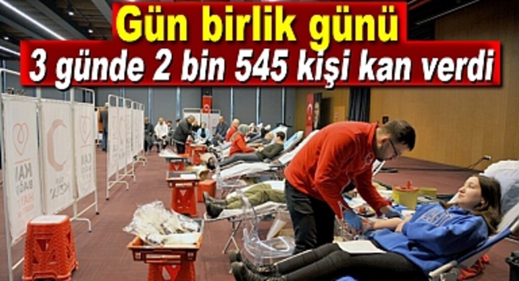 Samsun Kan Bağışında Büyük Duyarlılık Gösterdi
