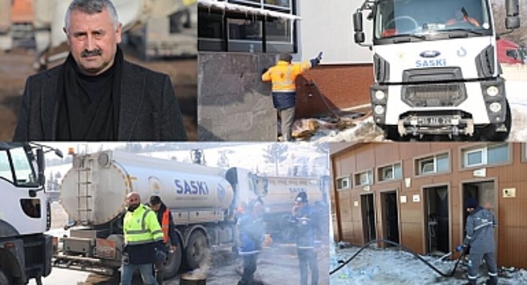 SASKİ Elbistan'da su sorununu çözüyor