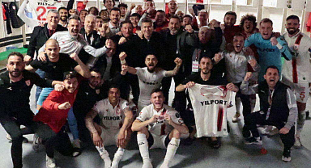 15 maçtır kaybetmeyen Samsunspor Süper Lig Yolunda!