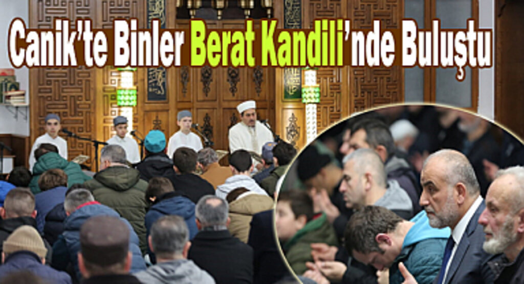 Canik Belediyesi Berat Kandili Özel Programı düzenledi