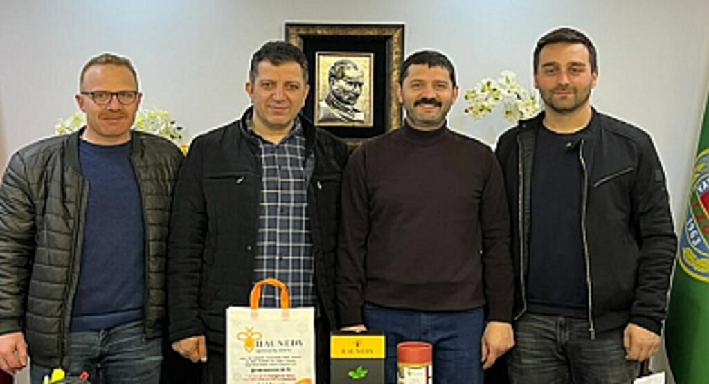 Haunedy'den Of Ziraat Odası'na ziyaret