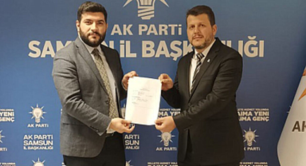 İrfan Şenocak AK Parti Samsun Milletvekili Aday Adayı oldu