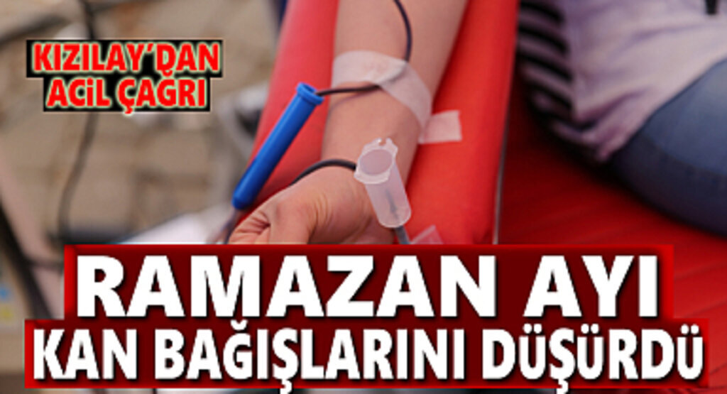 Kızılay'dan Gönüllü Kan Bağışçılarını Acil Çağrı Kan Stokları Azalıyor!